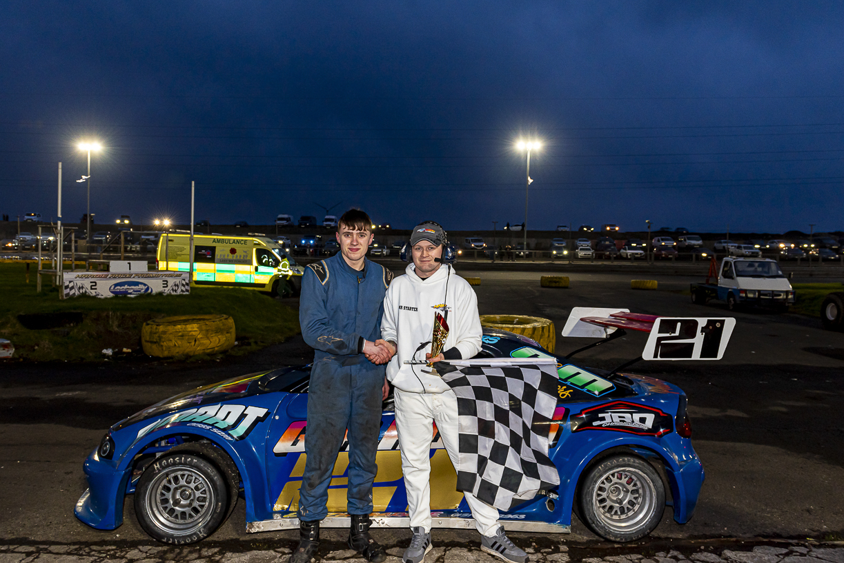 Clark Takes Final Win in 1300 Stock Cars